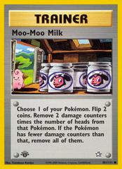Moo-Moo Milk [1st Edition] #101 Pokemon Neo Genesis (LP) image 0