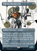 Solemn Simulacrum [Borderless] #1113 Magic Secret Lair Drops