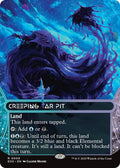 Creeping Tar Pit [Borderless Foil] #9 Magic Edge of Eternities Stellar Sights image 0