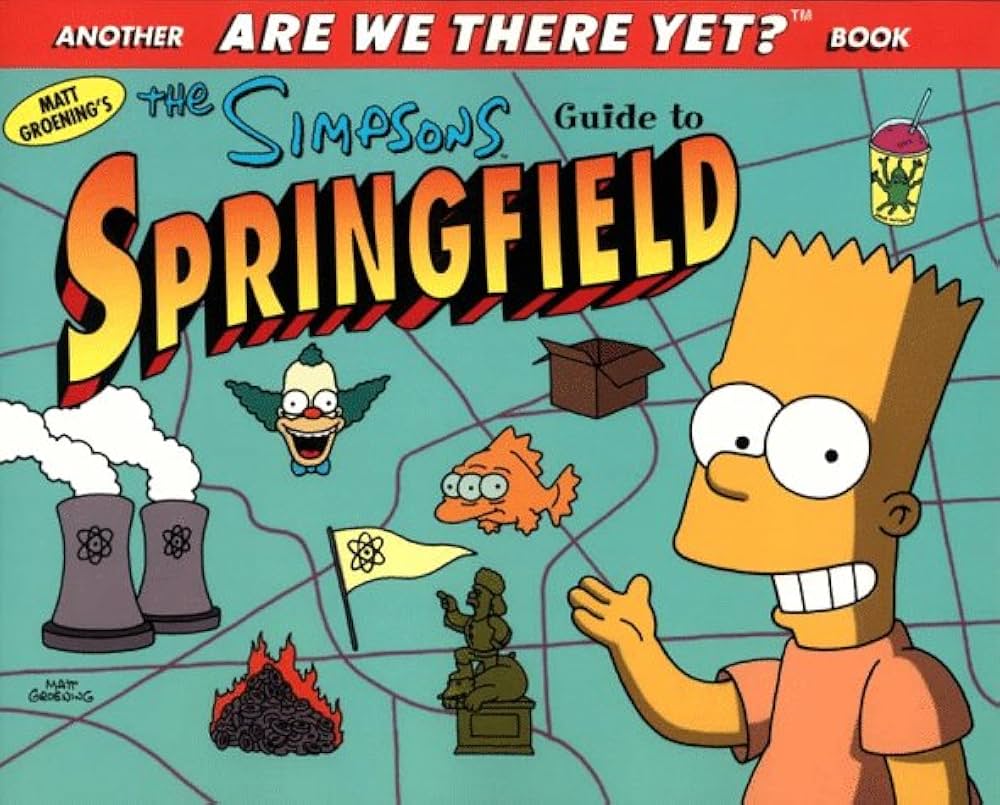 The Simpsons Guide to Springfield by Matt Groening (1998) image 0
