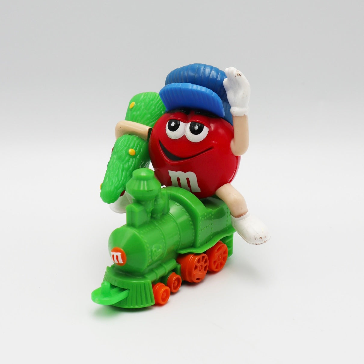 M&M Christmas Conductor Red 3” Figure image 0