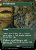 Worldly Tutor [Borderless] #442 Magic Dominaria Remastered