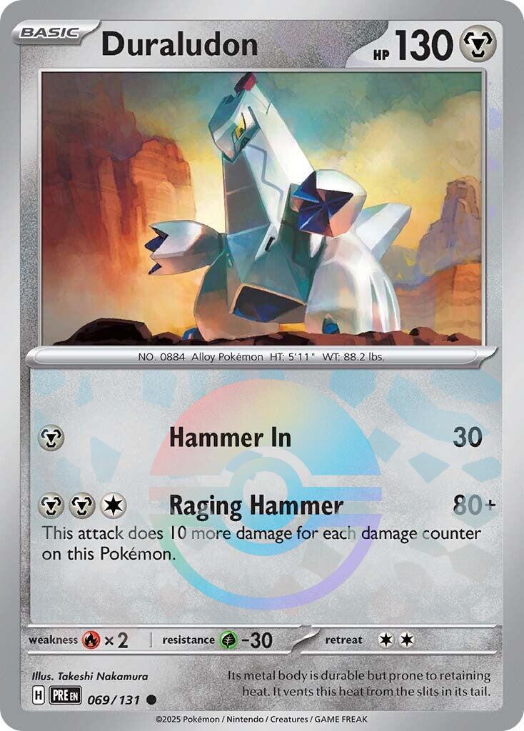 Duraludon [Poke Ball] #69 Pokemon Prismatic Evolutions image 0