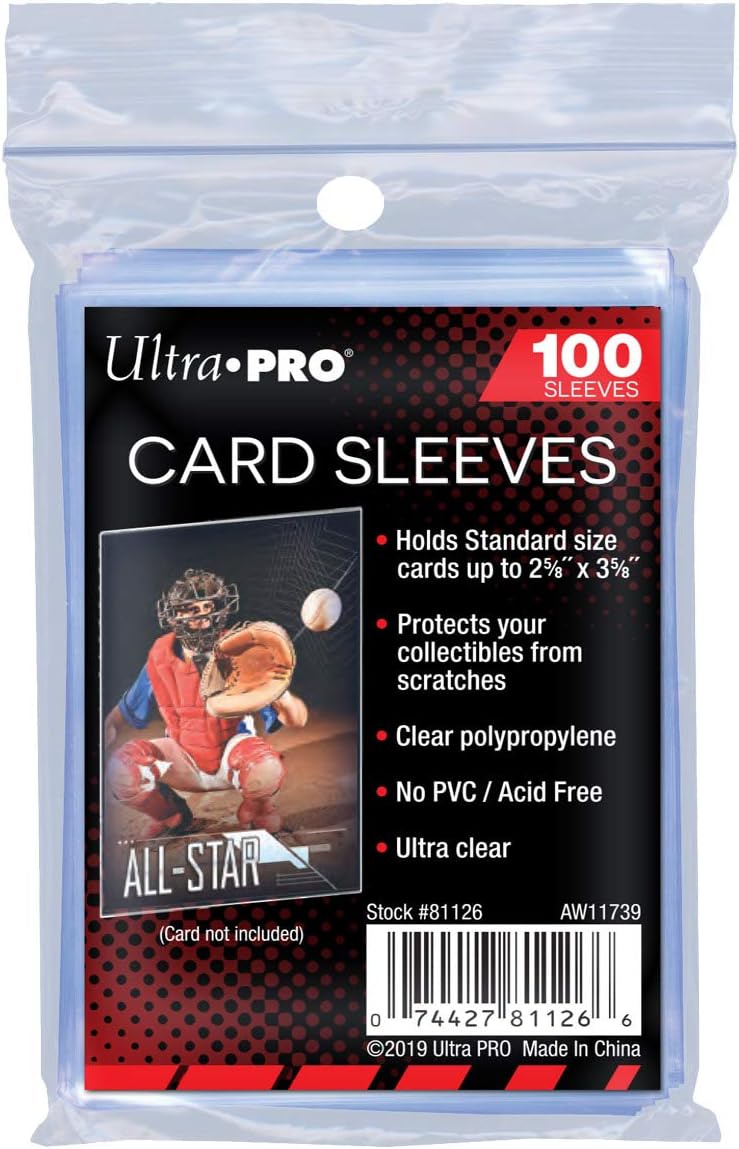 Ultra Pro 100pcs Clear Penny Sleeves image 0