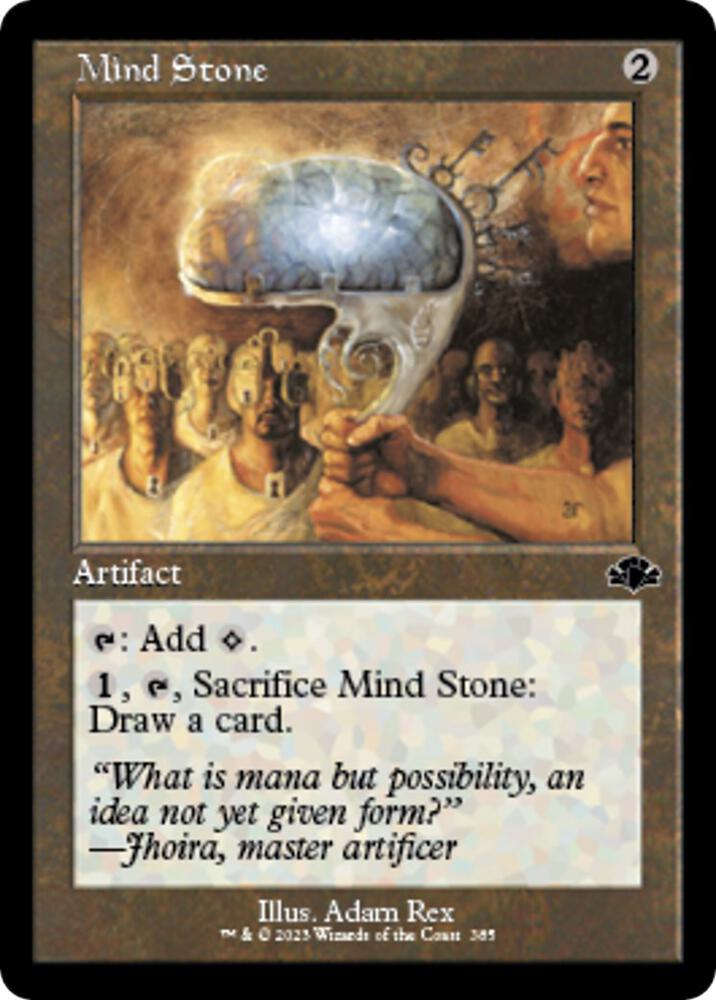 Mind Stone [Retro Frame Foil] #385 Magic Dominaria Remastered