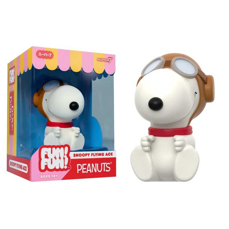 Super7 Peanuts Fun! Fun! W2 Snoopy (Flying Ace) image 0