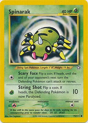 Spinarak #75 Pokemon Neo Genesis (HP) image 0