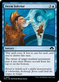 Deem Inferior [Foil] #57 Magic Modern Horizons 3 image 0