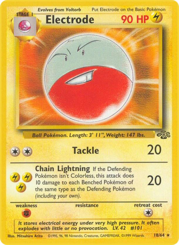 Electrode #18 Pokemon Jungle Unlimited (LP) image 0