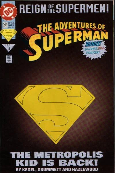 The Adventures Of Superman Issue #501 image 0