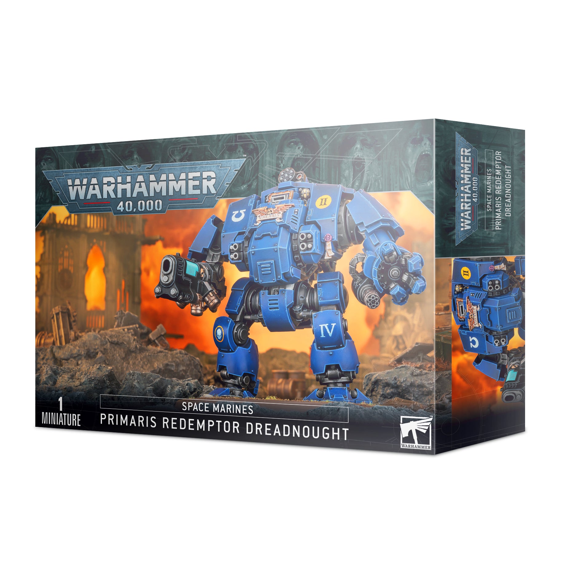 Warhammer 40K: Space Marines Primaris Redemptor Dreadnought image 0