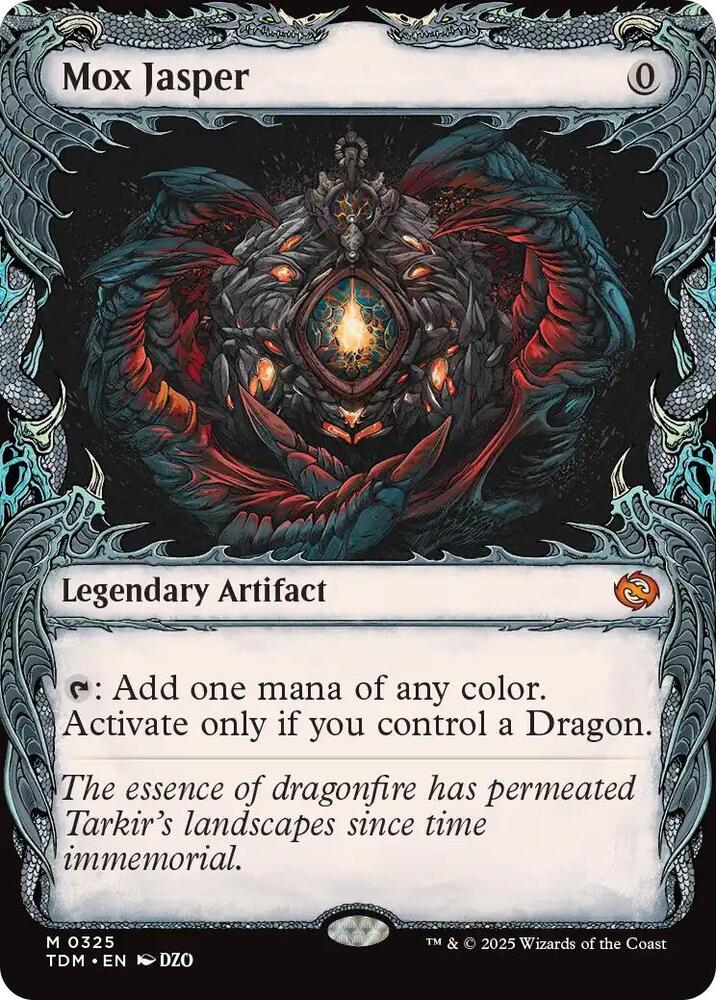 Mox Jasper [Showcase] #325 Magic Tarkir: Dragonstorm image 0