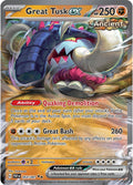 Great Tusk ex #53 Pokemon Paldean Fates image 0