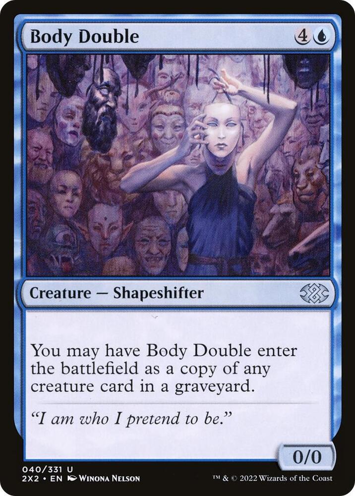 Body Double [Foil] #40 Magic Double Masters 2022 image 0