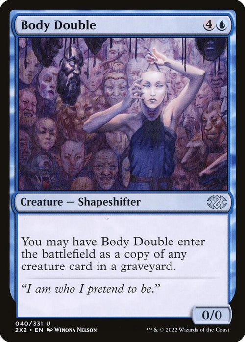 Body Double [Foil] #40 Magic Double Masters 2022 image 0