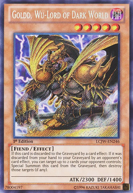 Goldd, Wu-Lord Of Dark World LCJW-EN246 image 0