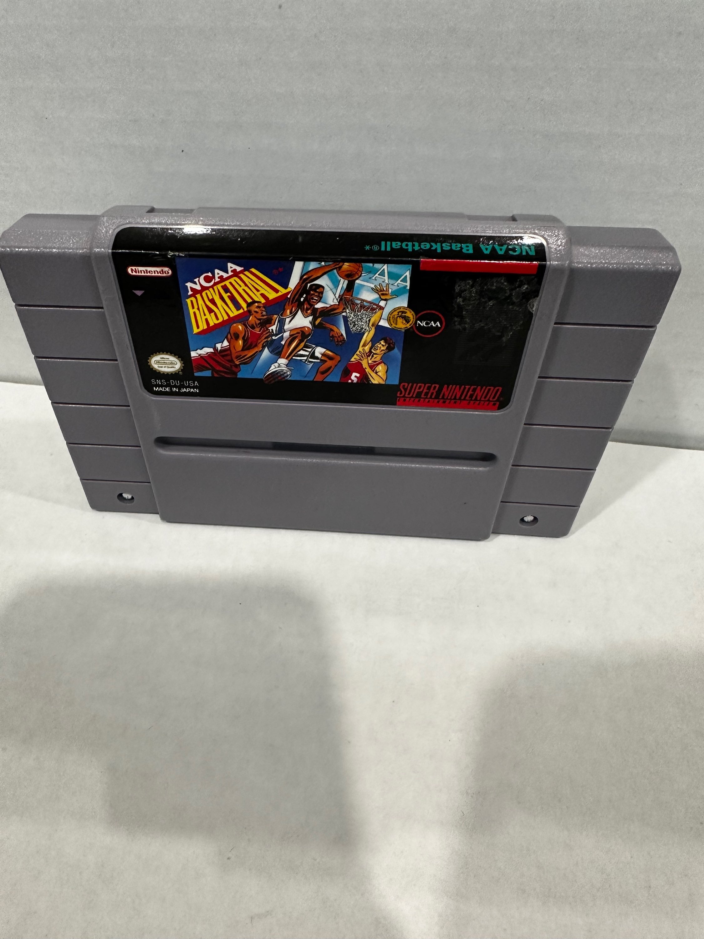NCAA Basketball SNES Video Game image 0