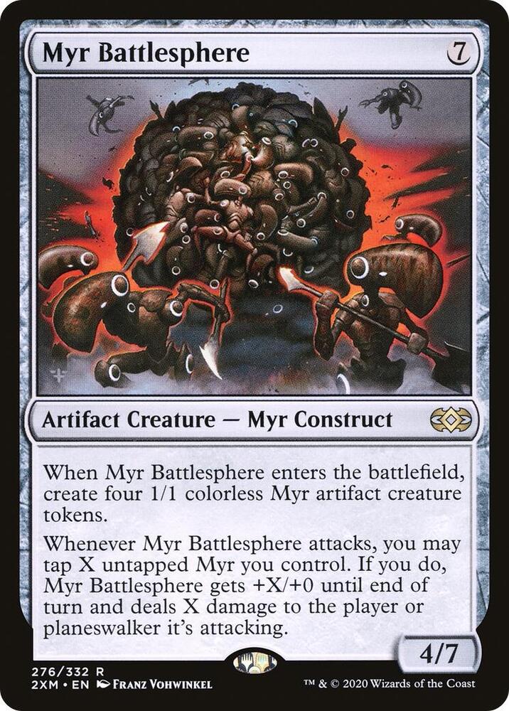 Myr Battlesphere #276 Magic Double Masters image 0