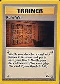 Ruin Wall #74 Pokemon Neo Discovery (MP) image 0
