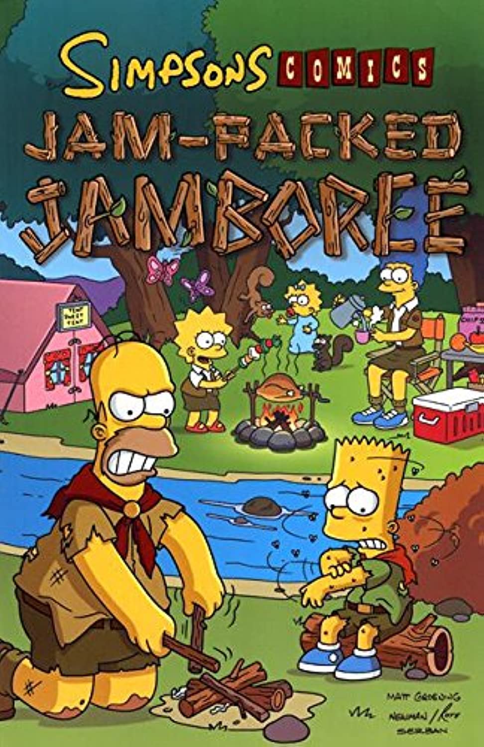 Simpsons Comics Jam-Packed Jamboree by Matt Groening (2006) image 0