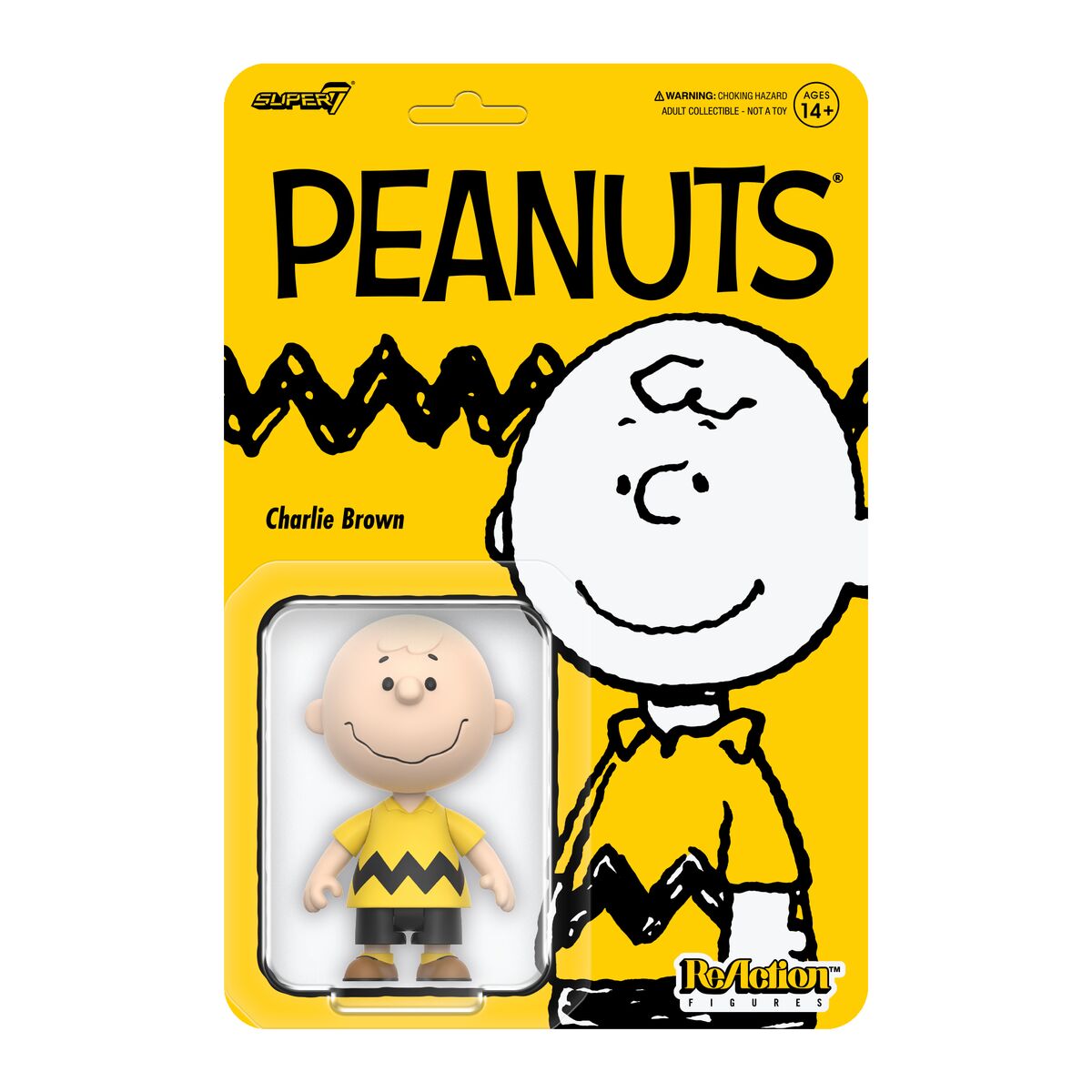Super7 Peanuts ReAction Figure Charlie Brown Wave 7 image 0