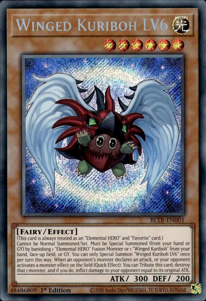 Winged Kuriboh LV6 BLTR-EN001 image 0