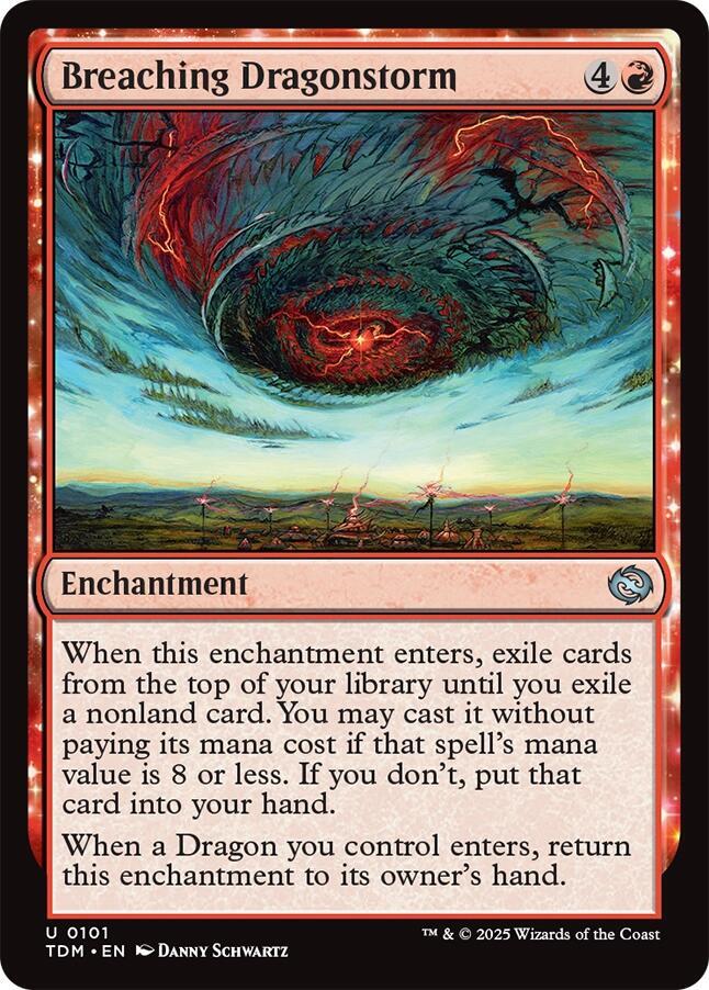 Breaching Dragonstorm [Foil] #101 Magic Tarkir: Dragonstorm image 0