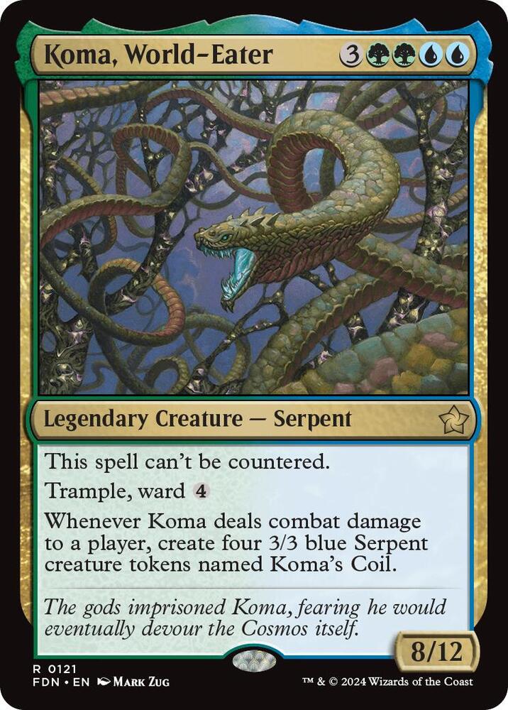 Koma, World-Eater #121 Magic Foundations image 0