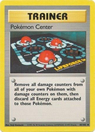 Pokemon Center #85 Pokemon Base Set Unlimited (HP) image 0