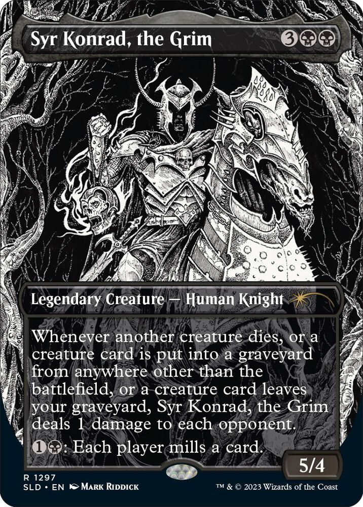 Syr Konrad, the Grim [Foil] #1297 Magic Secret Lair Drop Series