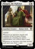 Mangara, the Diplomat #42 Magic Commander Masters