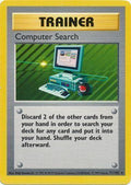 Computer Search [Shadowless] #71 Pokemon Base Set (MP) image 0