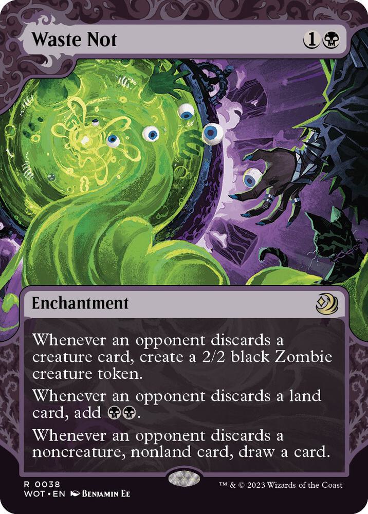 Waste Not [Foil] #38 Magic Wilds of Eldraine: Enchanting Tales