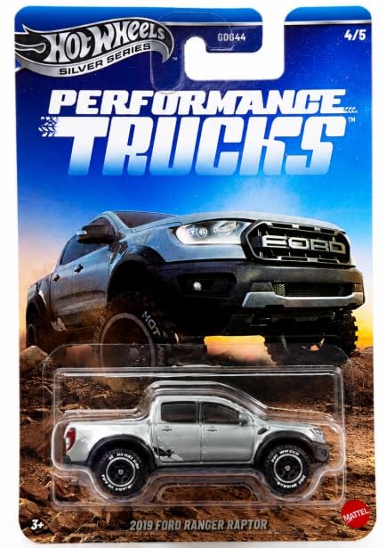 Hot Wheels Silver Series Performance Trucks - 2019 Ford Ranger Raptor