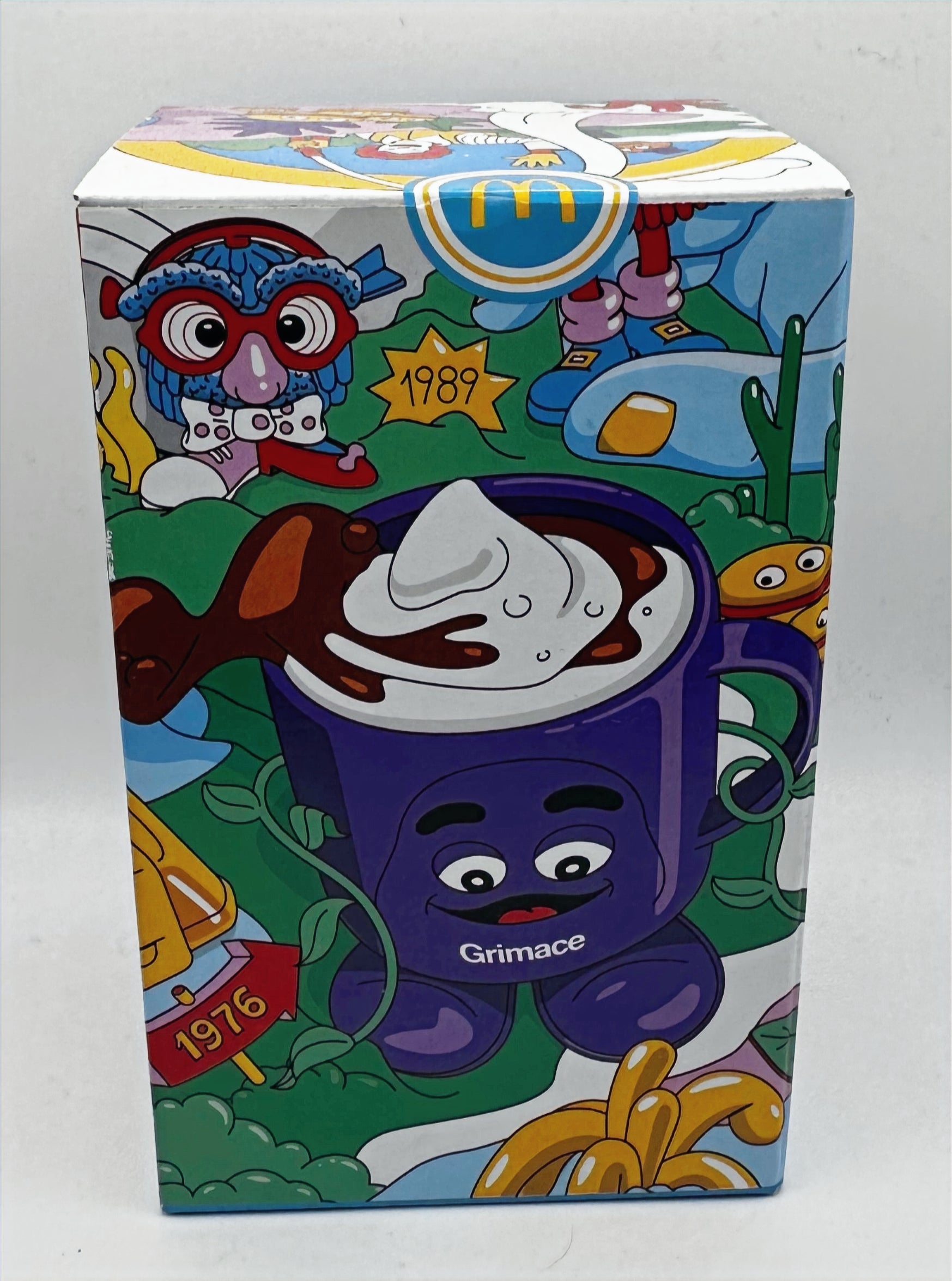 Grimace X Nanoblock Fries McDonald's Glass Collectors Cup 2024 image 0