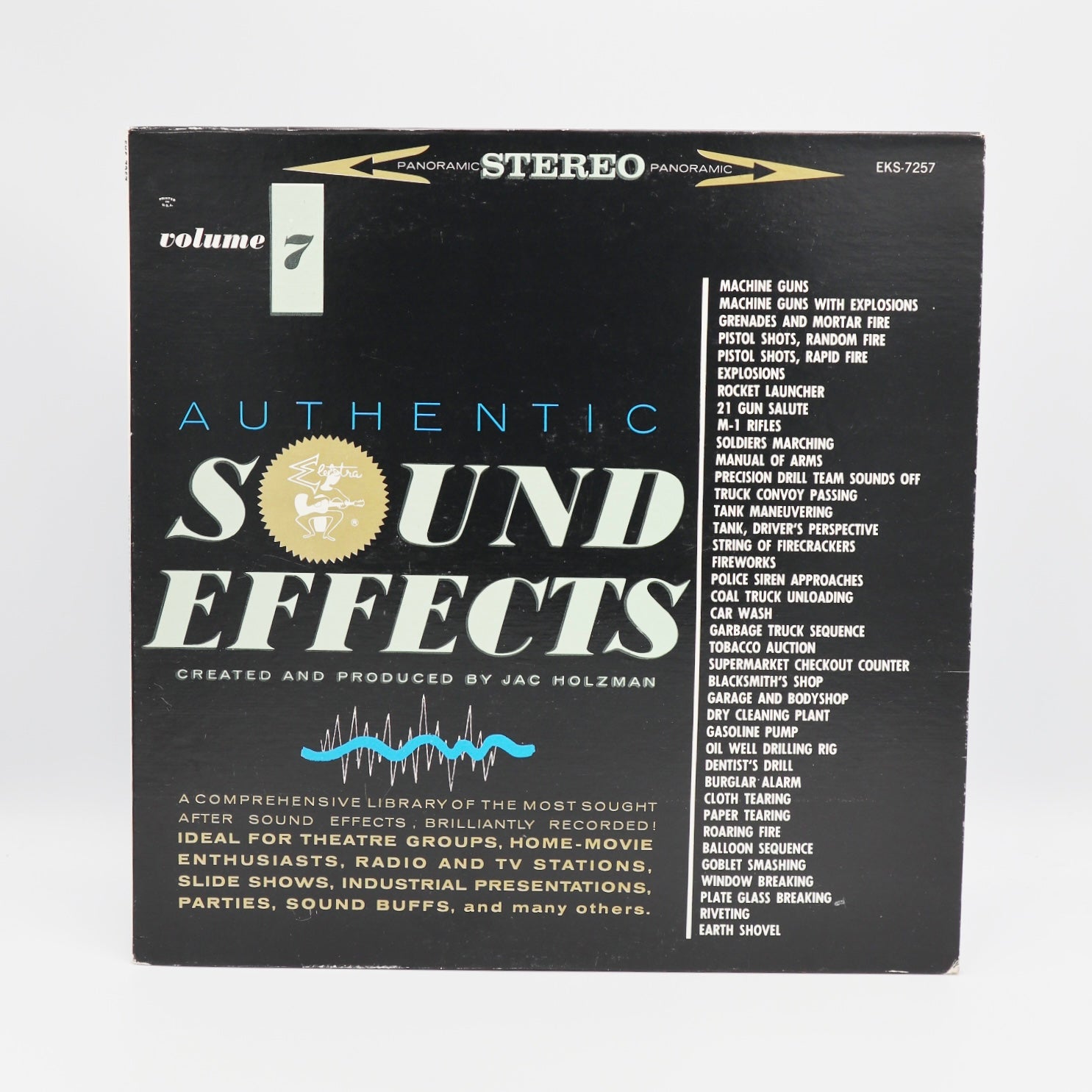 Authentic Sound Effects Volume 7 Vinyl LP image 0