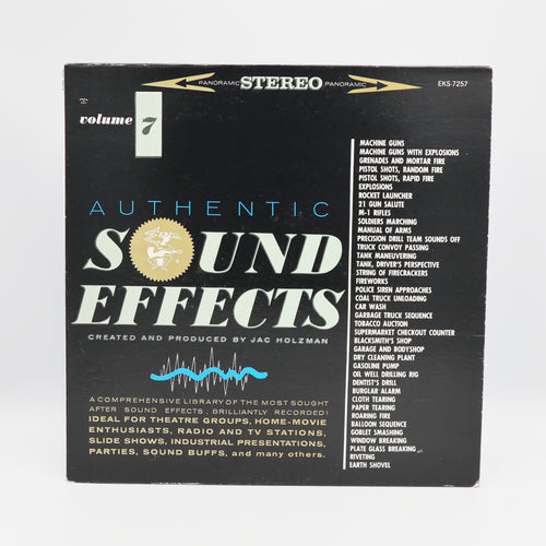 Authentic Sound Effects Volume 7 Vinyl LP image 0