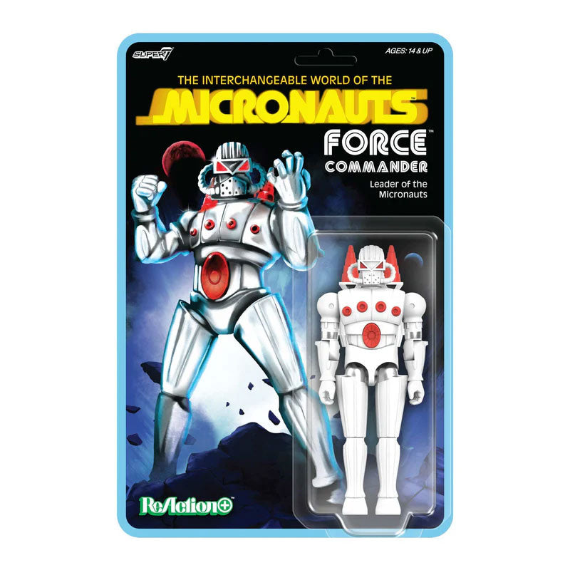 Super7 Micronauts ReAction+ W2 Force Commander image 0