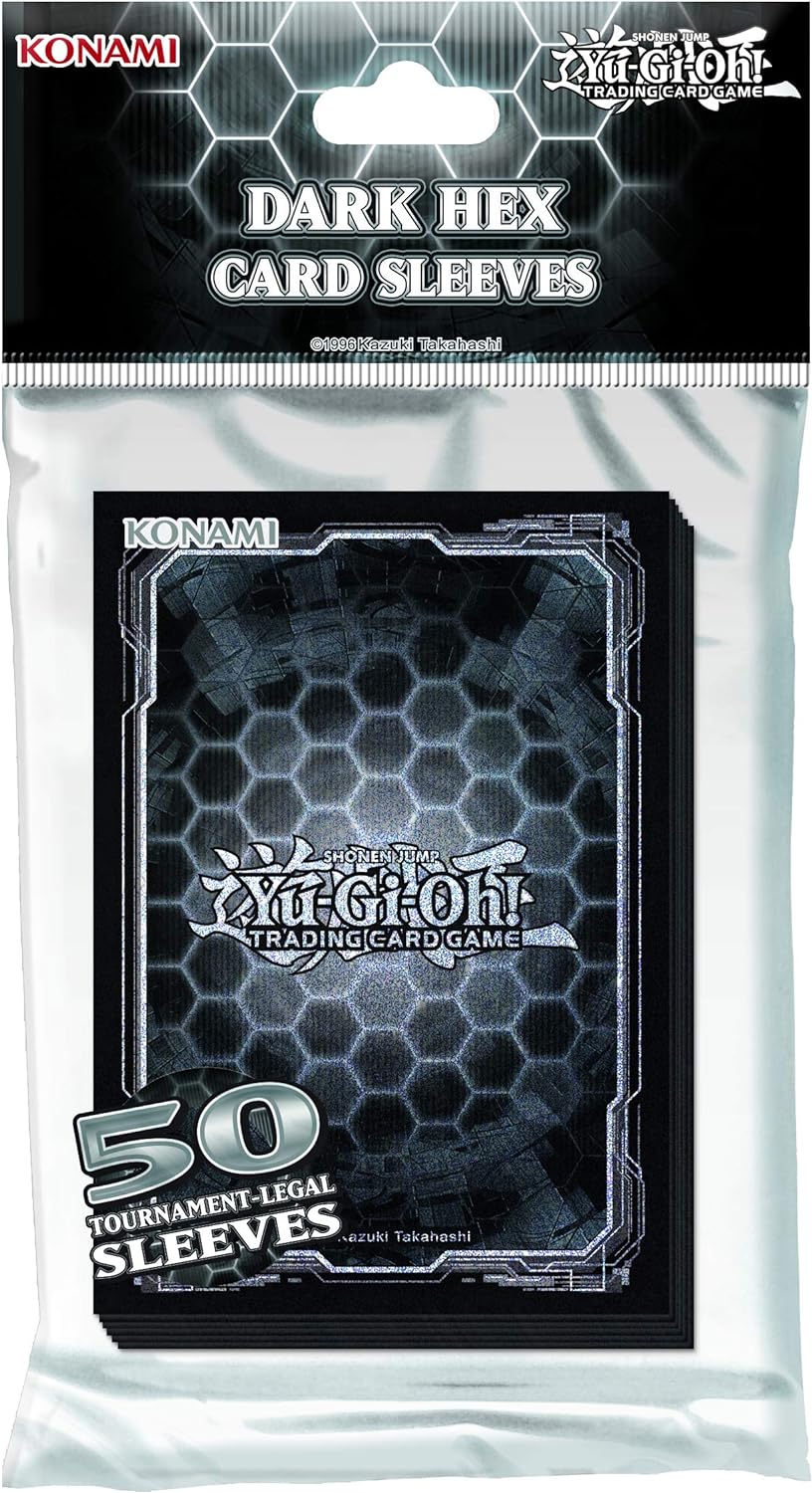 Yu-Gi-Oh! Dark Hex Card Sleeves (50pc) image 0
