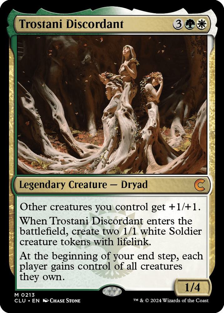 Trostani Discordant #213 Magic Ravnica: Clue Edition