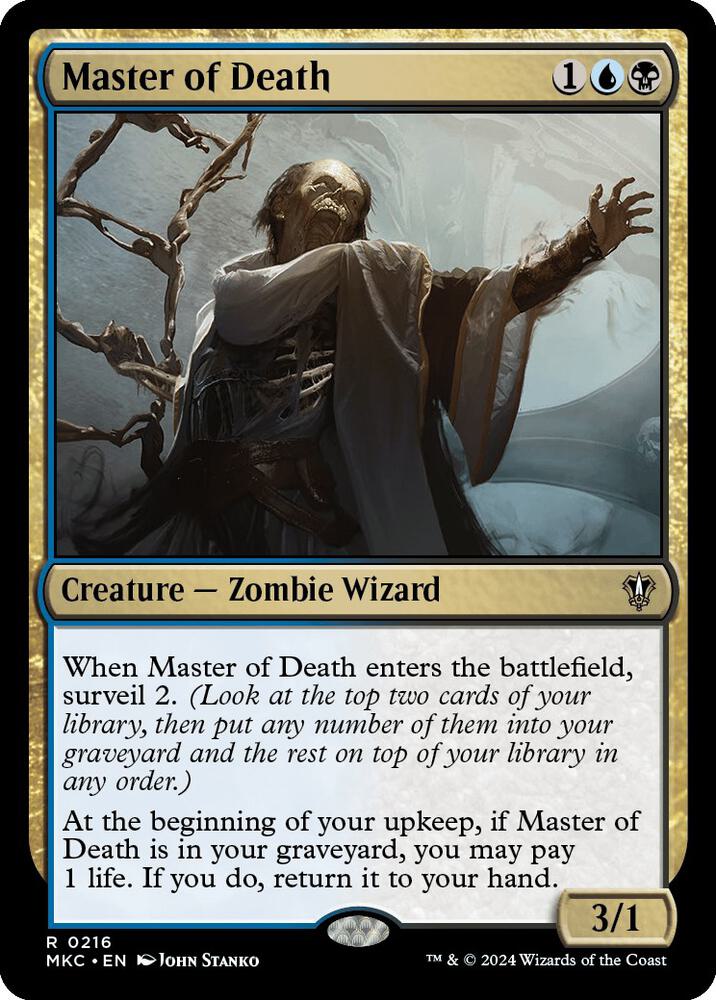 Master of Death #216 Magic Commander: Murders at Karlov Manor