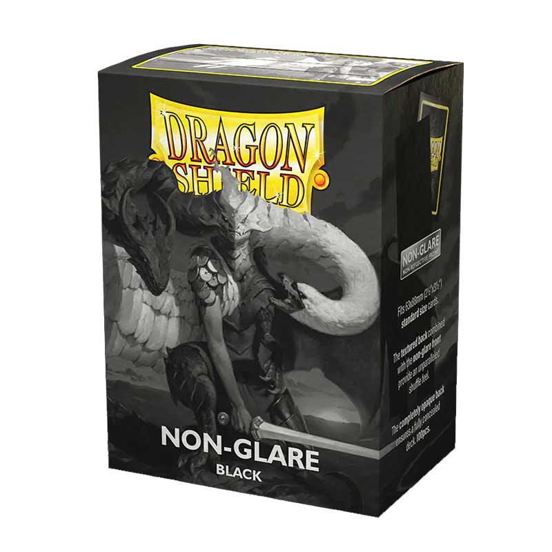 Dragon Shield Matte Non-Glare Black (100ct) image 0