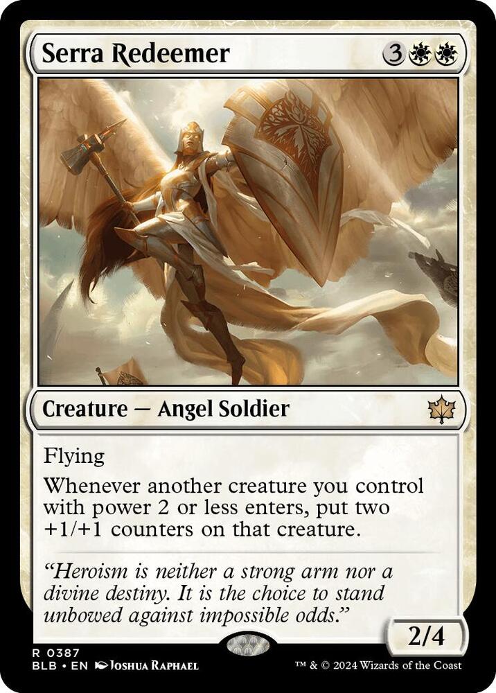 Serra Redeemer #387 Magic Bloomburrow image 0