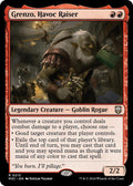 Grenzo, Havoc Raiser #213 Magic Modern Horizons 3 Commander