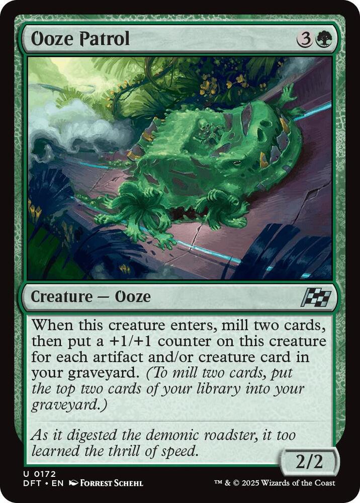 Ooze Patrol [Foil] #172 Magic Aetherdrift image 0