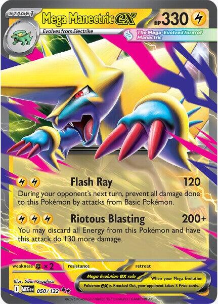 Mega Manectric ex #50 Pokemon Mega Evolution image 0
