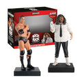 WWE Wrestling Figurine The Rock & Mankind image 0
