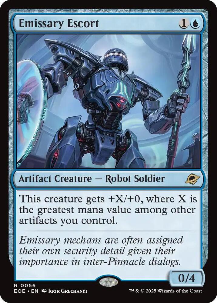 Emissary Escort #56 Magic Edge of Eternities image 0