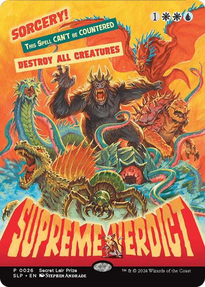 Supreme Verdict [Foil] #26 Magic Secret Lair Showdown
