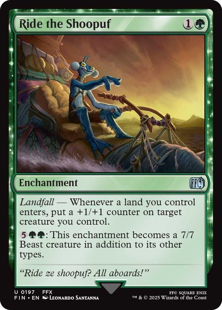 Ride the Shoopuf #197 Magic Final Fantasy image 0